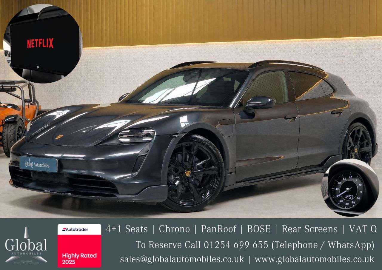 A 2023 PORSCHE TAYCAN Performance Plus 93.4kWh 4 Cross Turismo 5dr Electric Auto 4WD (11kW Charge A 2023 PORSCHE TAYCAN Performance Plus 93.4kWh 4 Cross Turismo 5dr Electric Auto 4WD (11kW Charge