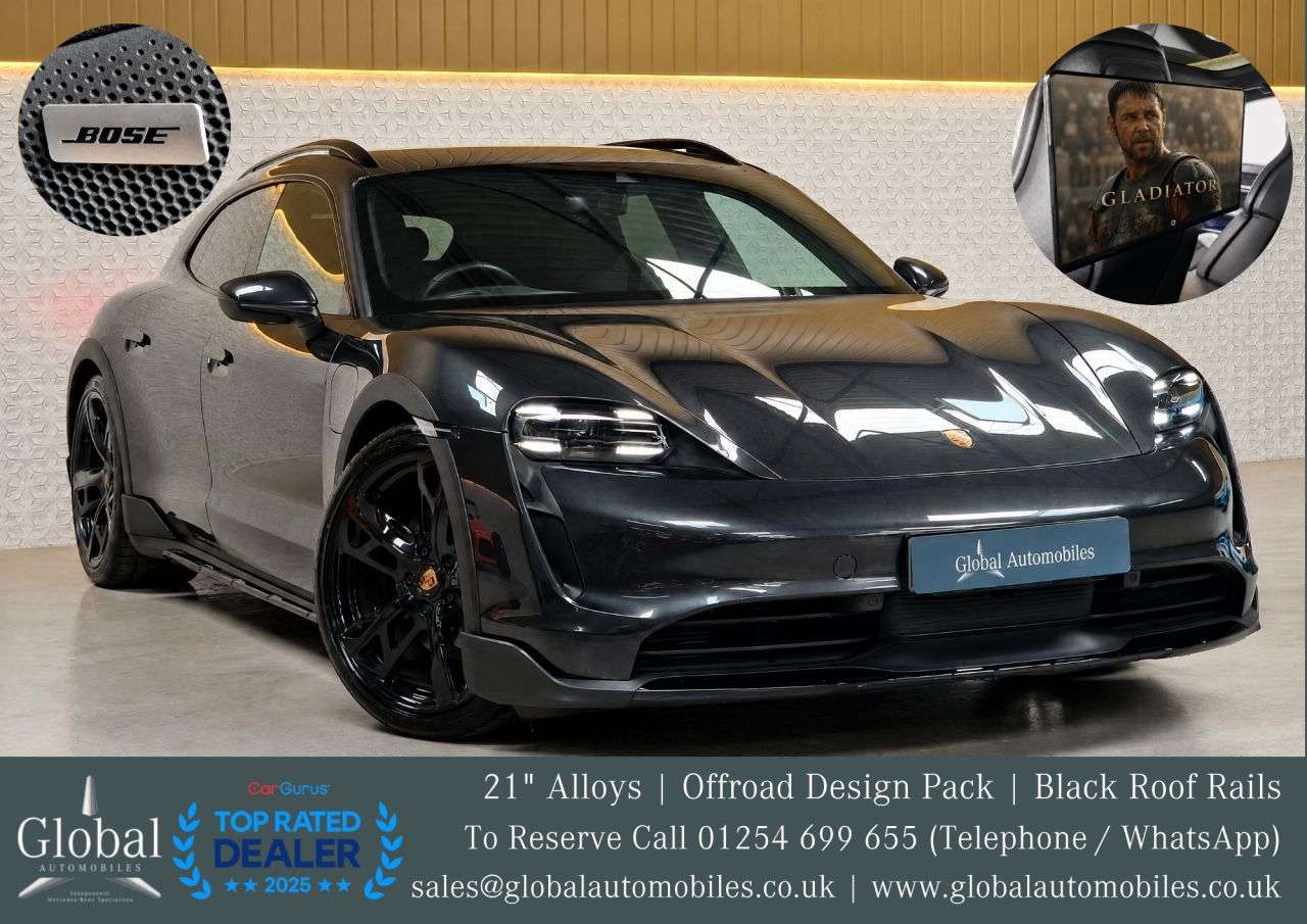 A 2023 PORSCHE TAYCAN Performance Plus 93.4kWh 4 Cross Turismo 5dr Electric Auto 4WD (11kW Charge A 2023 PORSCHE TAYCAN Performance Plus 93.4kWh 4 Cross Turismo 5dr Electric Auto 4WD (11kW Charge