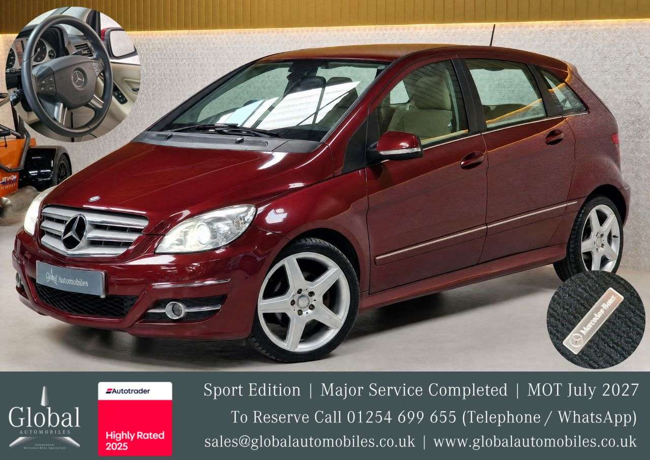 A 2011 MERCEDES-BENZ B CLASS 2.0 B180 CDI Sport MPV 5dr Diesel CVT (158 g/km, 109 bhp) SATURN RED | ORIE A 2011 MERCEDES-BENZ B CLASS 2.0 B180 CDI Sport MPV 5dr Diesel CVT (158 g/km, 109 bhp) SATURN RED | ORIE