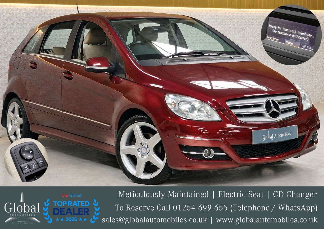 A 2011 MERCEDES-BENZ B CLASS 2.0 B180 CDI Sport MPV 5dr Diesel CVT (158 g/km, 109 bhp) SATURN RED | ORIE A 2011 MERCEDES-BENZ B CLASS 2.0 B180 CDI Sport MPV 5dr Diesel CVT (158 g/km, 109 bhp) SATURN RED | ORIE