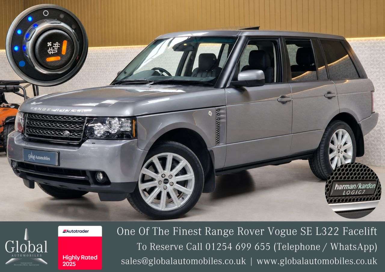 A 2011 LAND ROVER RANGE ROVER 4.4 TD V8 Vogue SE SUV 5dr Diesel Auto 4WD Euro 5 (313 bhp) POSSIBLY THE FI A 2011 LAND ROVER RANGE ROVER 4.4 TD V8 Vogue SE SUV 5dr Diesel Auto 4WD Euro 5 (313 bhp) POSSIBLY THE FI