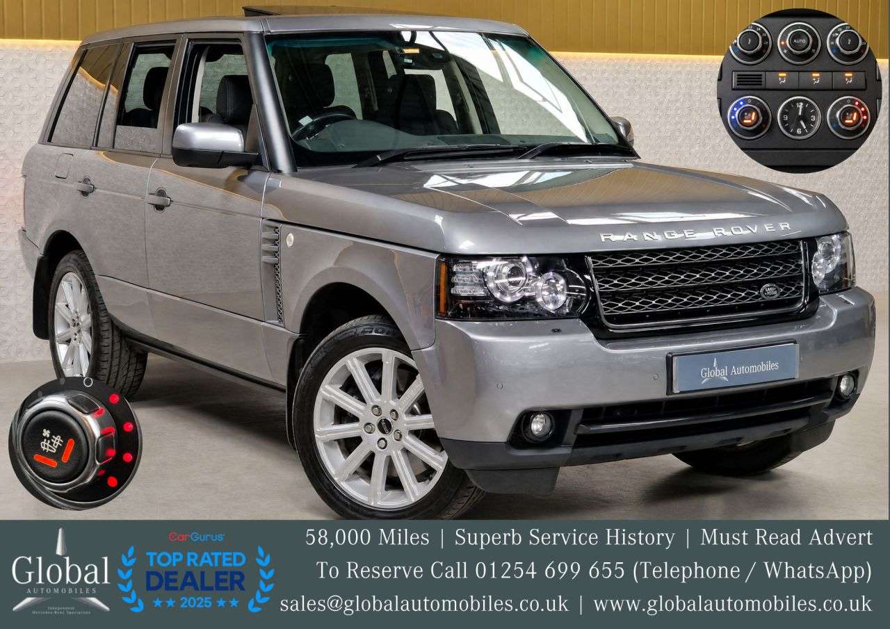 A 2011 LAND ROVER RANGE ROVER 4.4 TD V8 Vogue SE SUV 5dr Diesel Auto 4WD Euro 5 (313 bhp) POSSIBLY THE FI A 2011 LAND ROVER RANGE ROVER 4.4 TD V8 Vogue SE SUV 5dr Diesel Auto 4WD Euro 5 (313 bhp) POSSIBLY THE FI