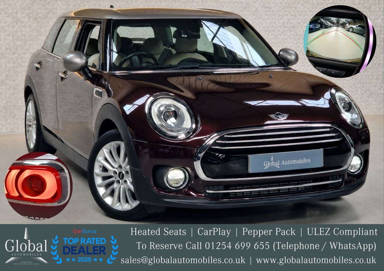 A 2015 MINI CLUBMAN 1.5 Cooper Auto Euro 6 (s/s) 6dr TOP SPEC | PEPPER PACK II A 2015 MINI CLUBMAN 1.5 Cooper Auto Euro 6 (s/s) 6dr TOP SPEC | PEPPER PACK II