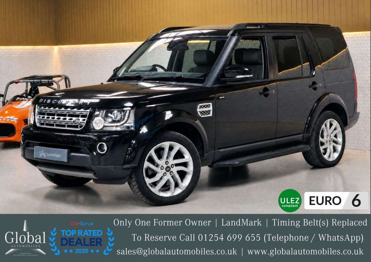 A 2016 LAND ROVER DISCOVERY 4 3.0 SD V6 Landmark SUV 5dr Diesel Auto 4WD Euro 6 (s/s) (256 bhp) 1 FORMER A 2016 LAND ROVER DISCOVERY 4 3.0 SD V6 Landmark SUV 5dr Diesel Auto 4WD Euro 6 (s/s) (256 bhp) 1 FORMER