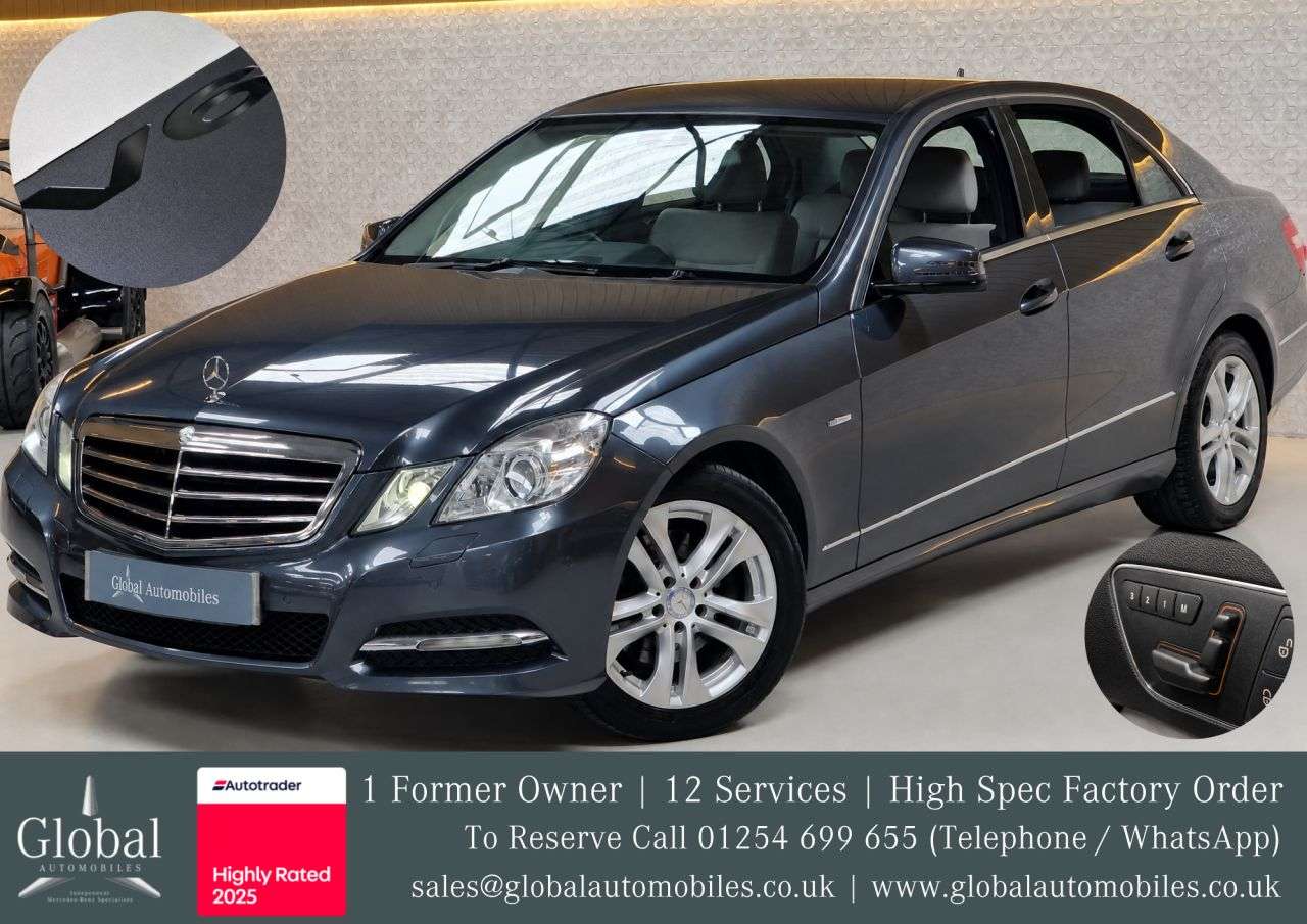 A 2011 MERCEDES-BENZ E CLASS 3.0 E350 CDI V6 BlueEfficiency Avantgarde Saloon 4dr Diesel G-Tronic Euro 5 A 2011 MERCEDES-BENZ E CLASS 3.0 E350 CDI V6 BlueEfficiency Avantgarde Saloon 4dr Diesel G-Tronic Euro 5