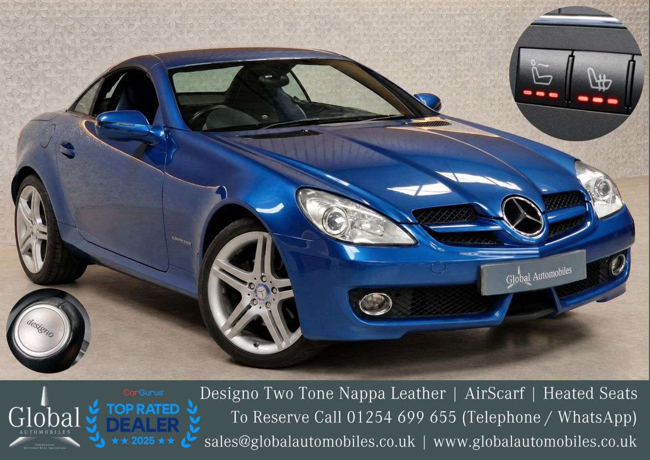 A 2010 MERCEDES-BENZ SLK 1.8 SLK200K Convertible 2dr Petrol Tiptronic Euro 4 (184 ps) ONE OF A KIND A 2010 MERCEDES-BENZ SLK 1.8 SLK200K Convertible 2dr Petrol Tiptronic Euro 4 (184 ps) ONE OF A KIND