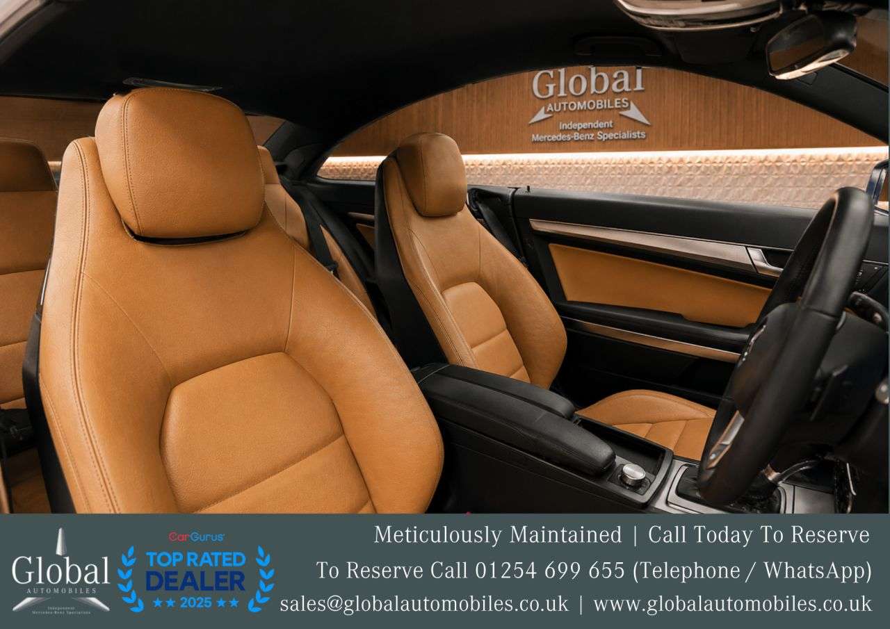 A 2010 MERCEDES-BENZ E CLASS 2.1 E250 CDI BlueEfficiency Sport Coupe 2dr Diesel Tiptronic Euro 5 (204 ps A 2010 MERCEDES-BENZ E CLASS 2.1 E250 CDI BlueEfficiency Sport Coupe 2dr Diesel Tiptronic Euro 5 (204 ps