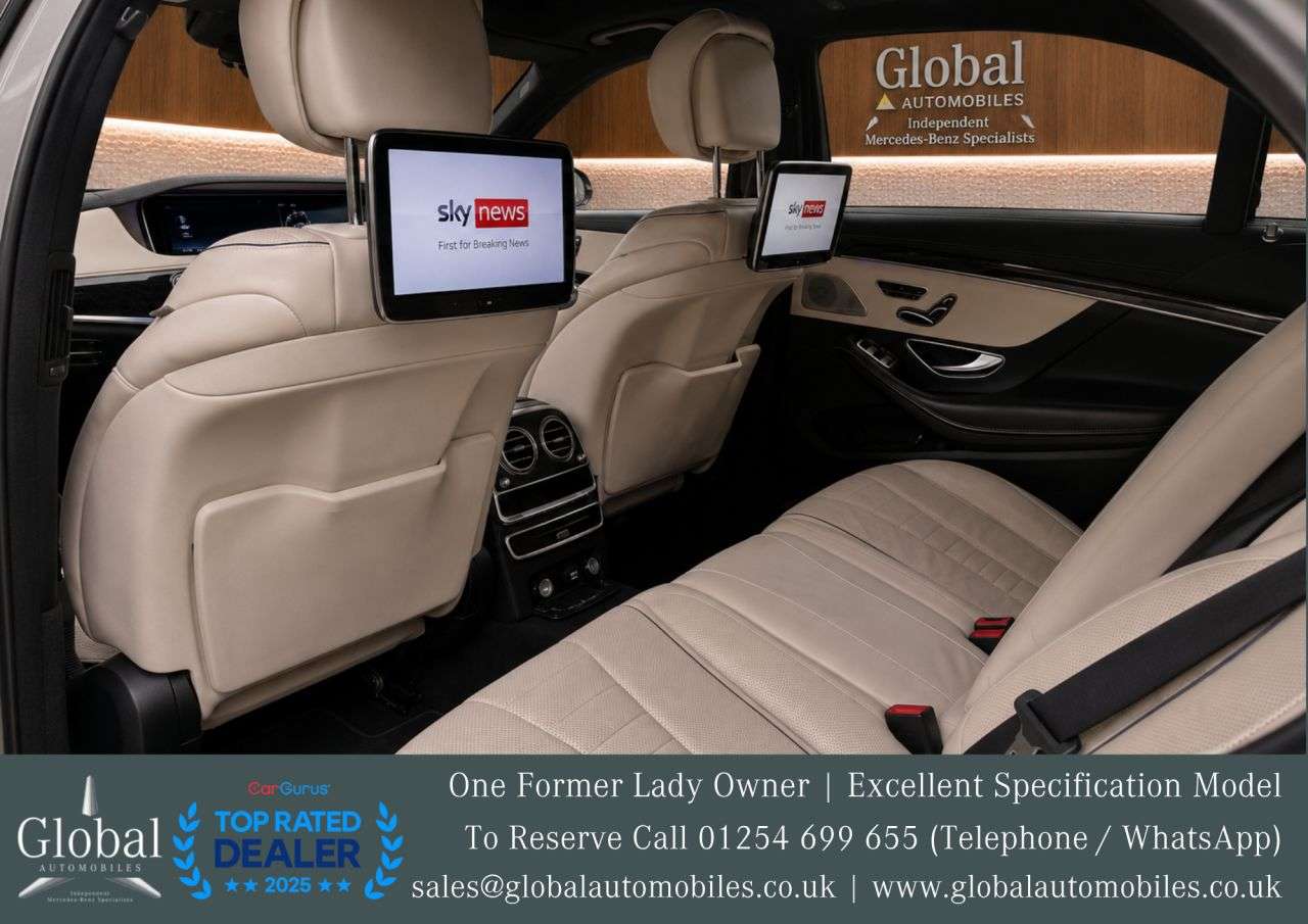 A 2015 MERCEDES-BENZ S CLASS 3.0 S500Le V6 8.8kWh AMG Line Saloon 4dr Petrol Plug-in Hybrid G-Tronic+ Eu A 2015 MERCEDES-BENZ S CLASS 3.0 S500Le V6 8.8kWh AMG Line Saloon 4dr Petrol Plug-in Hybrid G-Tronic+ Eu
