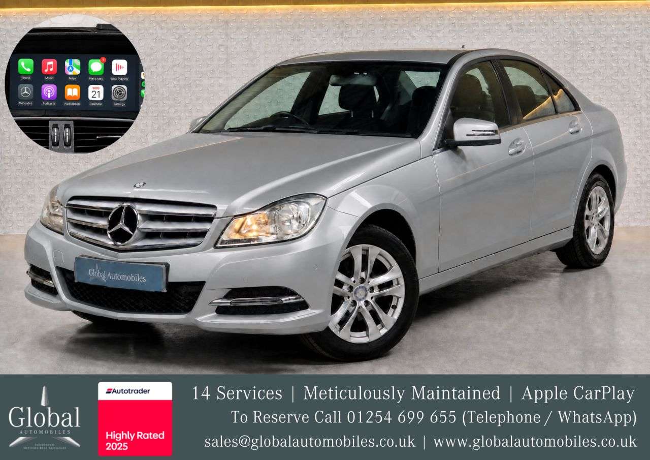 A 2014 MERCEDES-BENZ C CLASS 2.1 C220 CDI Executive SE Saloon 4dr Diesel G-Tronic+ Euro 5 (s/s) (170 ps) A 2014 MERCEDES-BENZ C CLASS 2.1 C220 CDI Executive SE Saloon 4dr Diesel G-Tronic+ Euro 5 (s/s) (170 ps)