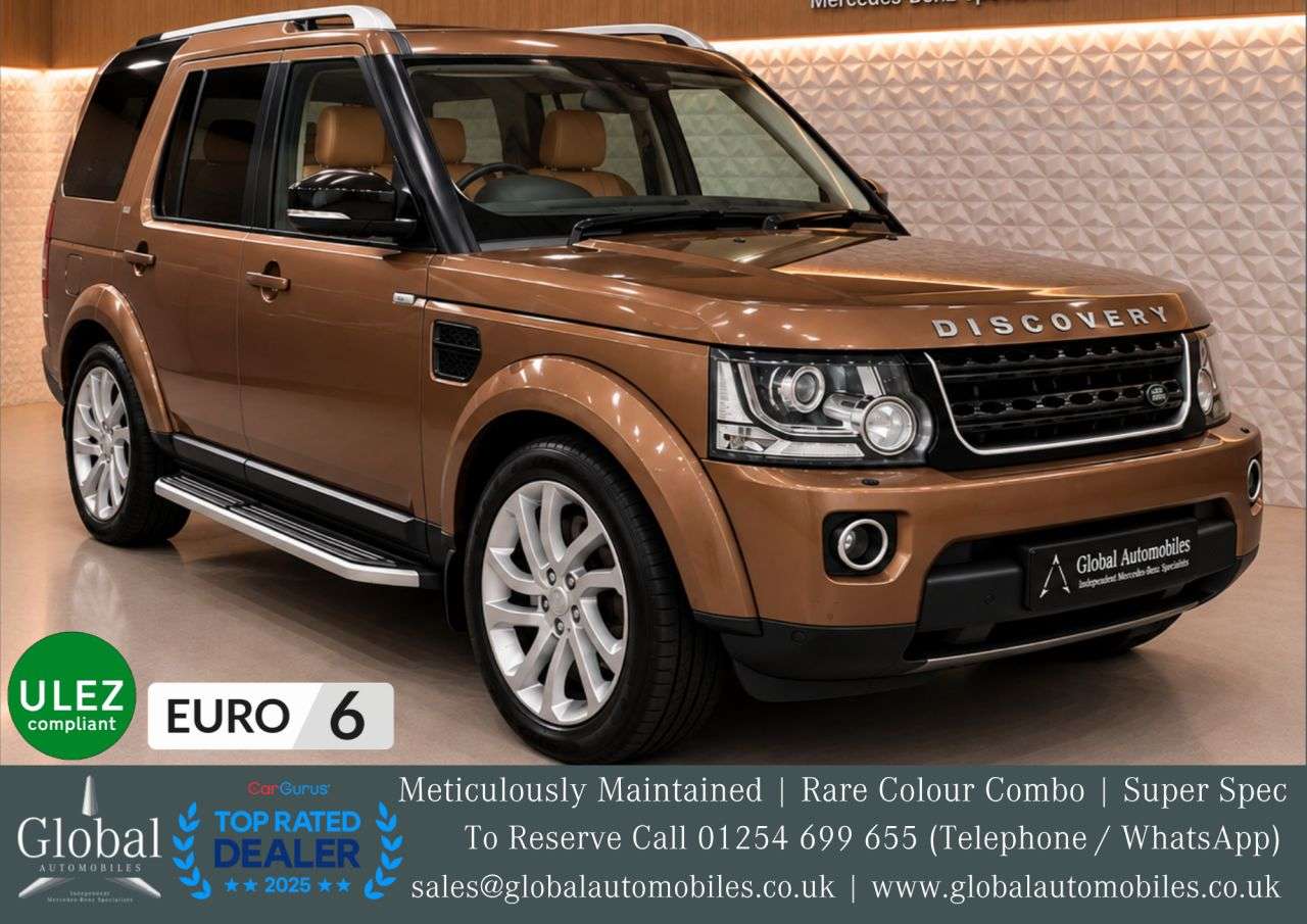 A 2016 LAND ROVER DISCOVERY 4 3.0 SD V6 Landmark SUV 5dr Diesel Auto 4WD Euro 6 (s/s) (256 bhp) VERY SPEC A 2016 LAND ROVER DISCOVERY 4 3.0 SD V6 Landmark SUV 5dr Diesel Auto 4WD Euro 6 (s/s) (256 bhp) VERY SPEC