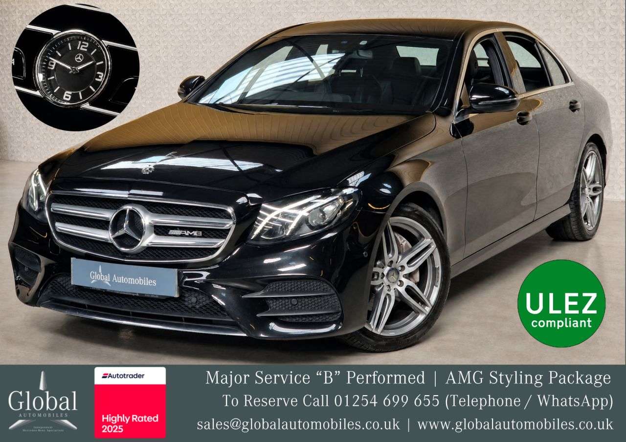 A 2017 MERCEDES-BENZ E CLASS 2.0 E220d AMG Line Saloon 4dr Diesel G-Tronic+ Euro 6 (s/s) (194 ps) VERY S A 2017 MERCEDES-BENZ E CLASS 2.0 E220d AMG Line Saloon 4dr Diesel G-Tronic+ Euro 6 (s/s) (194 ps) VERY S