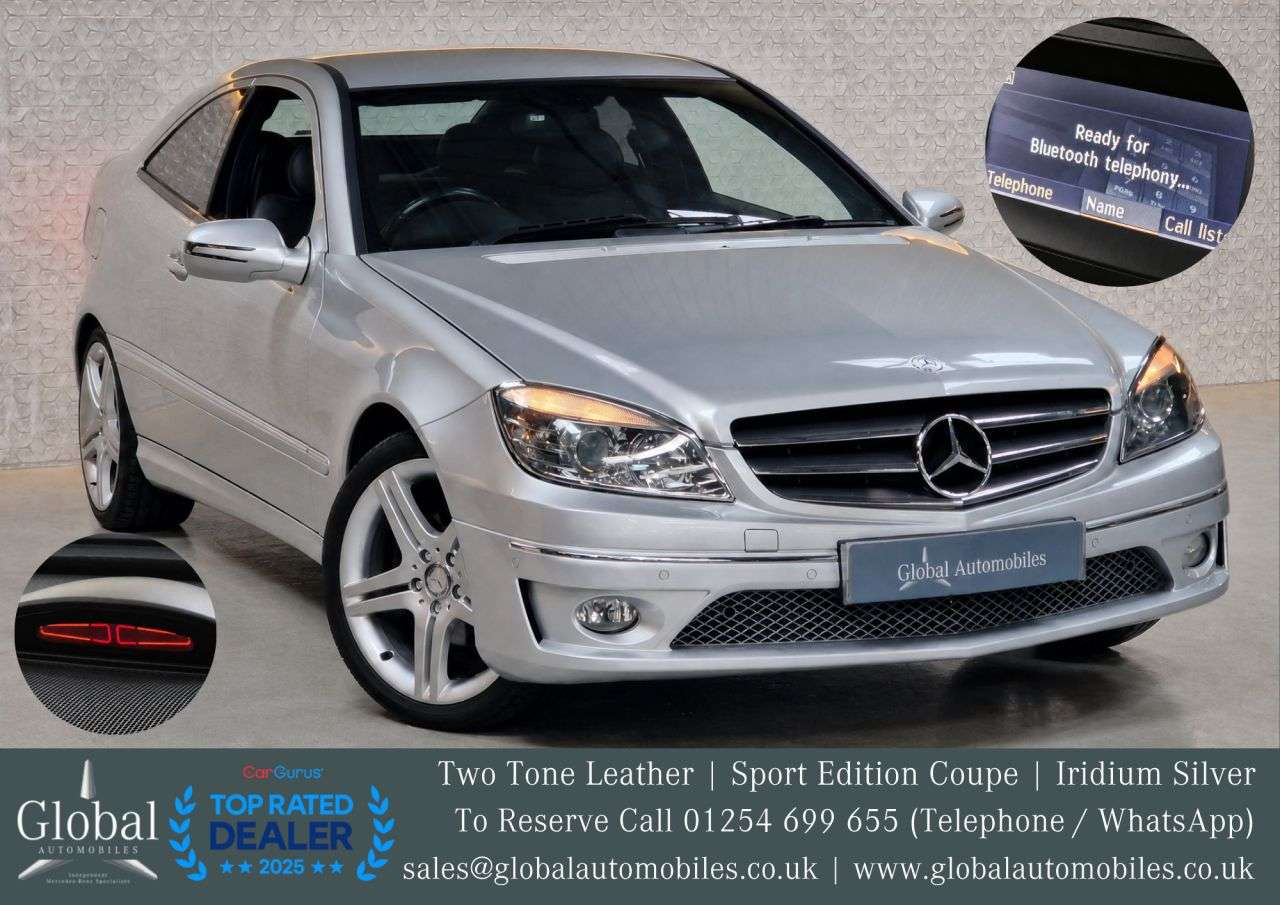 A 2011 MERCEDES-BENZ CLC CLASS 1.6 CLC160 BlueEfficiency Sport Coupe 3dr Petrol Auto Euro 4 (129 ps) VERY A 2011 MERCEDES-BENZ CLC CLASS 1.6 CLC160 BlueEfficiency Sport Coupe 3dr Petrol Auto Euro 4 (129 ps) VERY