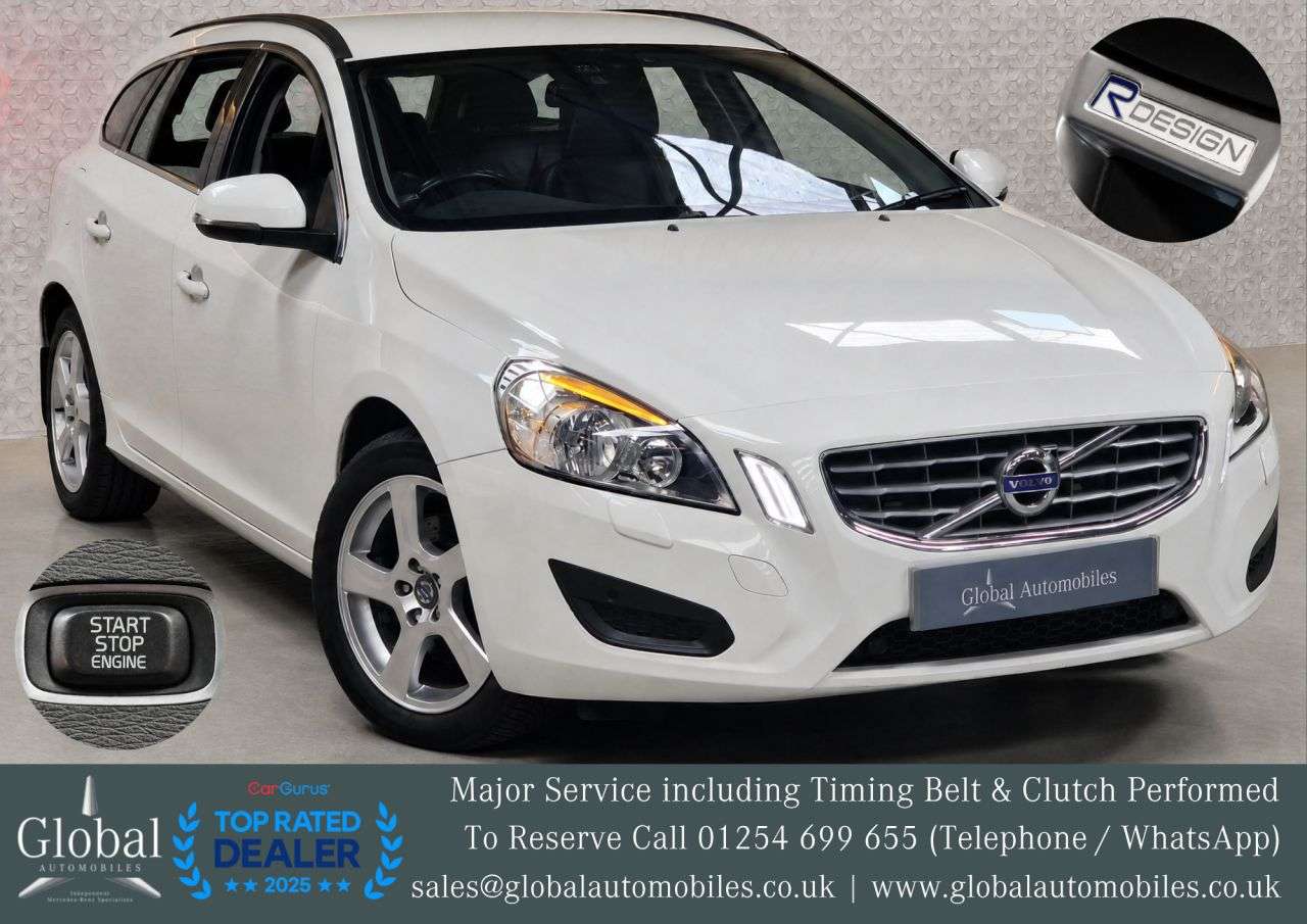 A 2011 VOLVO V60 1.6 T3 SE Estate 5dr Petrol Manual Euro 5 (s/s) (150 ps) MEMORY SEAT | HEAT A 2011 VOLVO V60 1.6 T3 SE Estate 5dr Petrol Manual Euro 5 (s/s) (150 ps) MEMORY SEAT | HEAT
