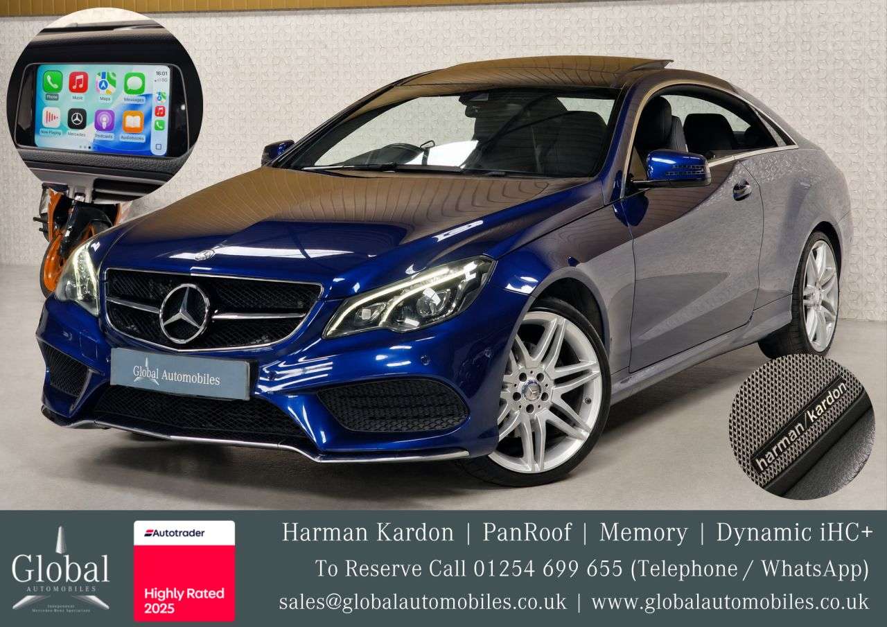 A 2016 MERCEDES-BENZ E CLASS 2.1 E220d AMG Line Edition (Premium) Coupe 2dr Diesel G-Tronic+ Euro 6 (s/s A 2016 MERCEDES-BENZ E CLASS 2.1 E220d AMG Line Edition (Premium) Coupe 2dr Diesel G-Tronic+ Euro 6 (s/s