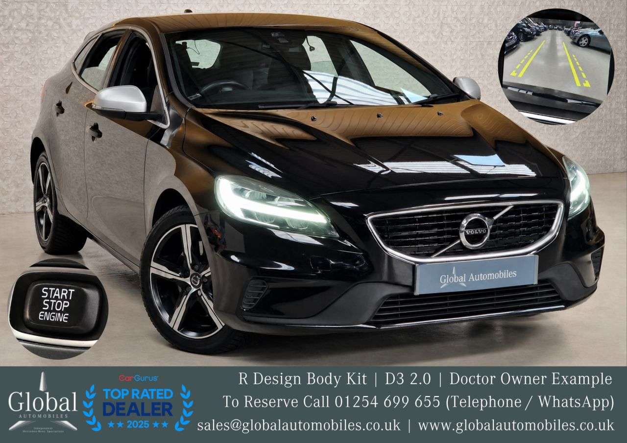 A 2019 VOLVO V40 2.0 D3 R-Design Nav Plus Hatchback 5dr Diesel Manual Euro 6 (s/s) (150 ps) A 2019 VOLVO V40 2.0 D3 R-Design Nav Plus Hatchback 5dr Diesel Manual Euro 6 (s/s) (150 ps)
