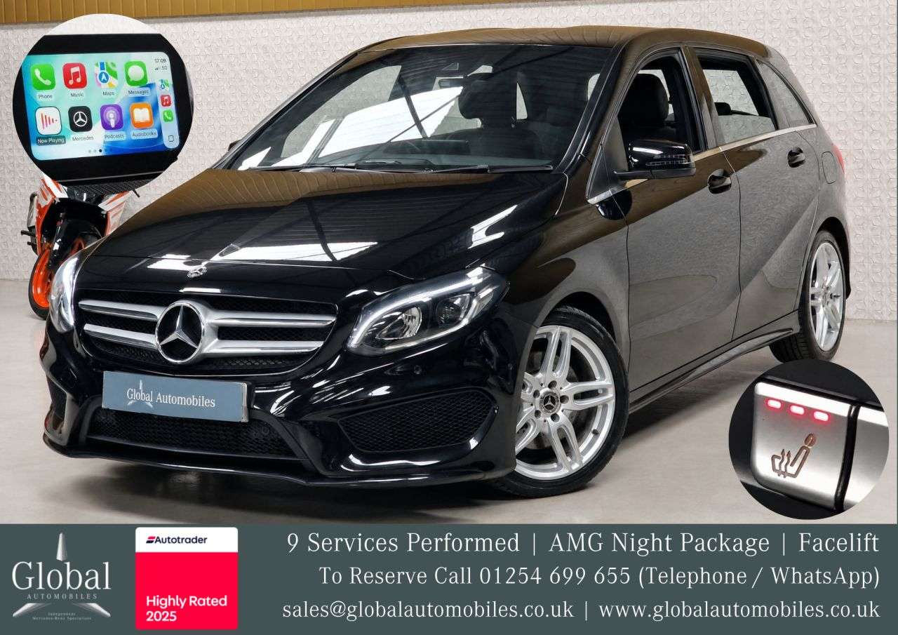 A 2017 MERCEDES-BENZ B CLASS 2.1 B220d AMG Line (Premium) MPV 5dr Diesel 7G-DCT Euro 6 (s/s) (177 ps) AM A 2017 MERCEDES-BENZ B CLASS 2.1 B220d AMG Line (Premium) MPV 5dr Diesel 7G-DCT Euro 6 (s/s) (177 ps) AM