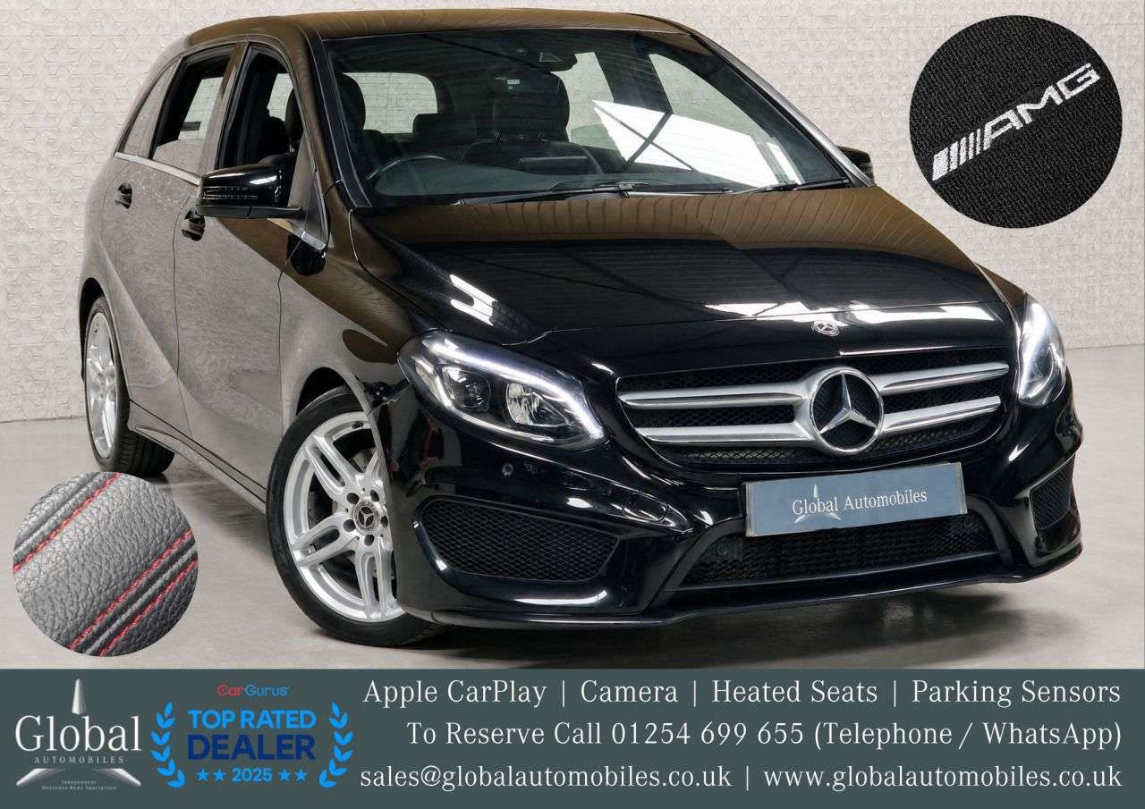 A 2017 MERCEDES-BENZ B CLASS 2.1 B220d AMG Line (Premium) MPV 5dr Diesel 7G-DCT Euro 6 (s/s) (177 ps) AM A 2017 MERCEDES-BENZ B CLASS 2.1 B220d AMG Line (Premium) MPV 5dr Diesel 7G-DCT Euro 6 (s/s) (177 ps) AM