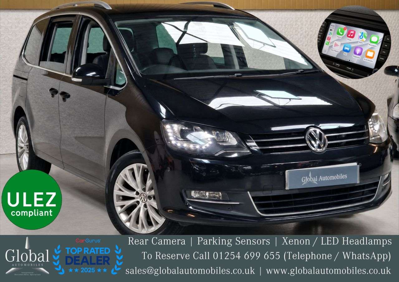 A 2014 VOLKSWAGEN SHARAN 1.4 TSI SE Nav MPV 5dr Petrol DSG (s/s) (150 ps) SUPER HIGH SPEC EXAMPLE A 2014 VOLKSWAGEN SHARAN 1.4 TSI SE Nav MPV 5dr Petrol DSG (s/s) (150 ps) SUPER HIGH SPEC EXAMPLE