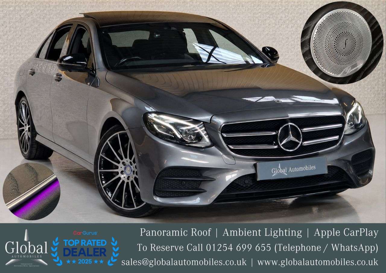 A 2019 MERCEDES-BENZ E CLASS 2.0 E220d AMG Line Night Edition (Premium Plus) Saloon 4dr Diesel G-Tronic+ A 2019 MERCEDES-BENZ E CLASS 2.0 E220d AMG Line Night Edition (Premium Plus) Saloon 4dr Diesel G-Tronic+