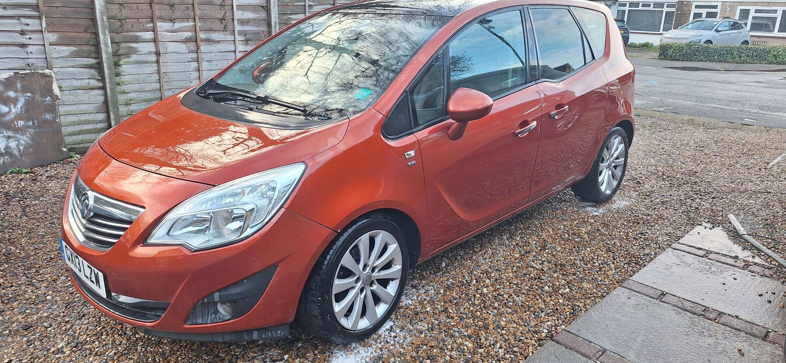 2013 VAUXHALL MERIVA 2013 VAUXHALL MERIVA