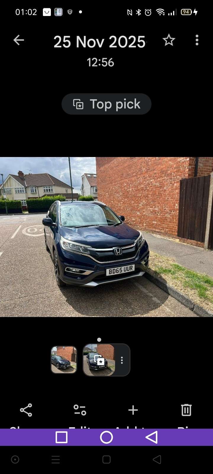 A 2015 HONDA CR-V 1.6 i-DTEC SR SUV 5dr Diesel Manual Euro 6 (s/s) (120 ps) A 2015 HONDA CR-V 1.6 i-DTEC SR SUV 5dr Diesel Manual Euro 6 (s/s) (120 ps)