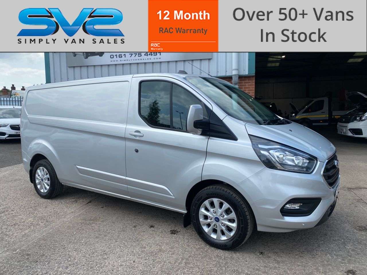 A 2021 FORD TRANSIT CUSTOM 2.0 T300 L2 H1 LWB EURO 6 LIMITED MODEL WITH AIRCON 78K MILES *** FREE MAIN A 2021 FORD TRANSIT CUSTOM 2.0 T300 L2 H1 LWB EURO 6 LIMITED MODEL WITH AIRCON 78K MILES *** FREE MAIN