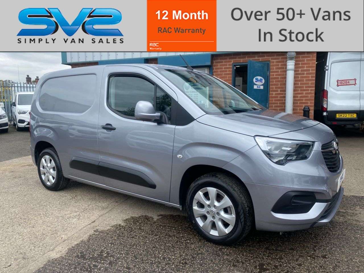 A 2021 VAUXHALL COMBO 1.5 L1 SWB EURO 6 GRIFFIN 3 SEATS AIR CON METALLIC GREY *** FREE MAINLAND U A 2021 VAUXHALL COMBO 1.5 L1 SWB EURO 6 GRIFFIN 3 SEATS AIR CON METALLIC GREY *** FREE MAINLAND U