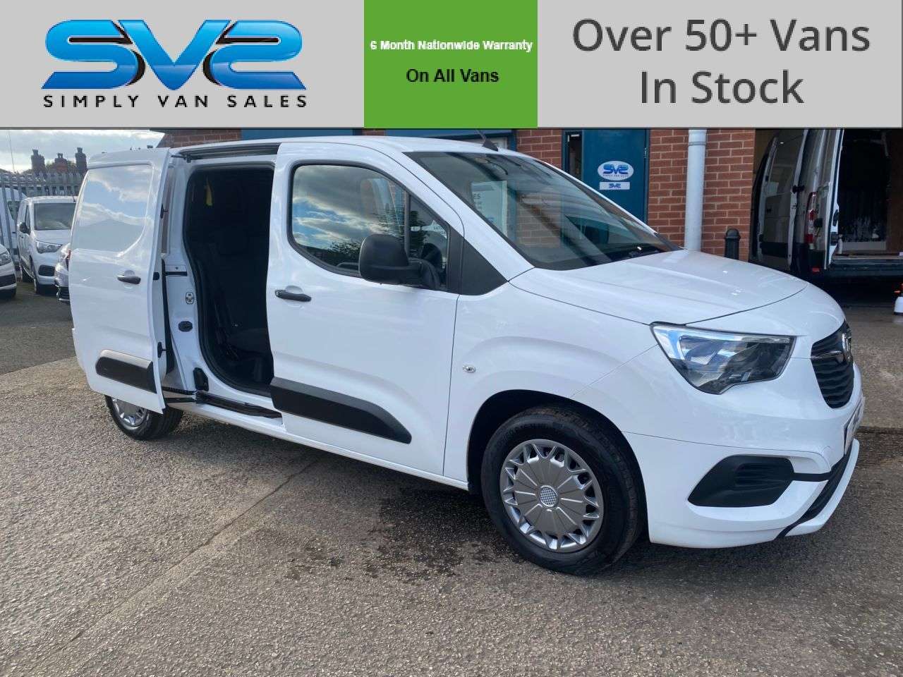 A 2020 VAUXHALL COMBO 1.5 FACTORY 5 SEAT L2 LWB EURO 6 SPORTIVE CREW / DOUBLE CAB A 2020 VAUXHALL COMBO 1.5 FACTORY 5 SEAT L2 LWB EURO 6 SPORTIVE CREW / DOUBLE CAB