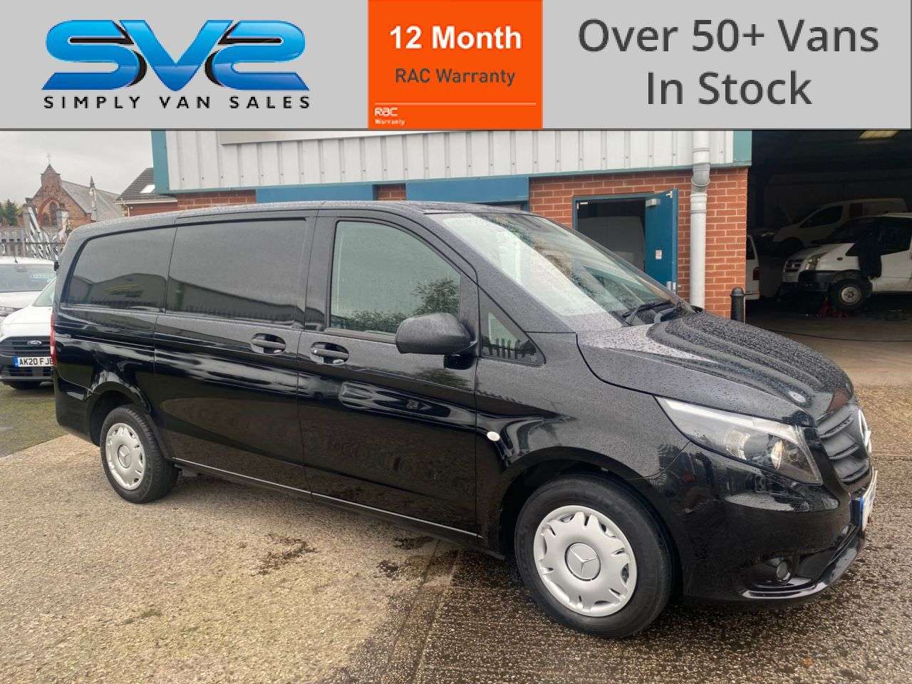 A 2021 MERCEDES-BENZ VITO 1.7 114 CDI L2 LONG ( LWB ) BLACK PROGRESSIVE 33K MILES A/C *** FREE MAINLA A 2021 MERCEDES-BENZ VITO 1.7 114 CDI L2 LONG ( LWB ) BLACK PROGRESSIVE 33K MILES A/C *** FREE MAINLA