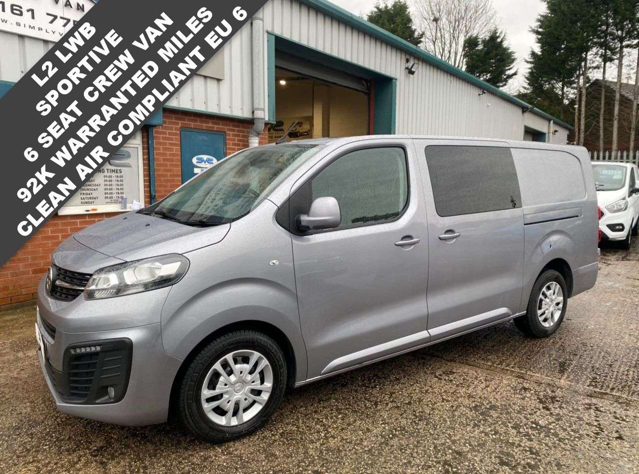 A 2021 VAUXHALL VIVARO 2.0 L2 LWB 6 SEAT SPORTIVE EURO 6 CREW VAN 92K FSH *** FREE MAINLAND UK DEL A 2021 VAUXHALL VIVARO 2.0 L2 LWB 6 SEAT SPORTIVE EURO 6 CREW VAN 92K FSH *** FREE MAINLAND UK DEL