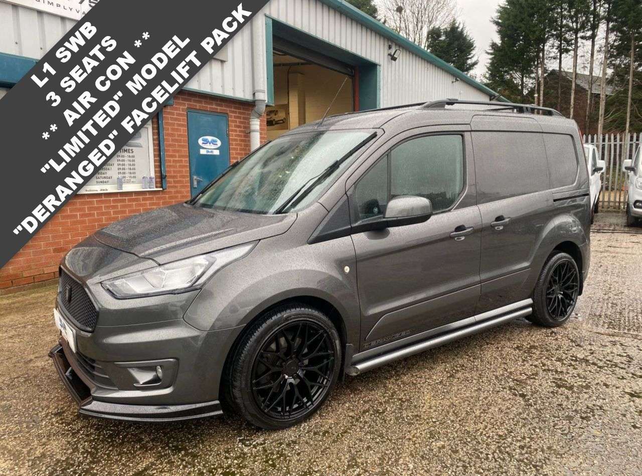 A 2020 FORD TRANSIT CONNECT L1 SWB "LIMITED" WITH DERANGED FACELIFT PACK 3 SEATS AIRCON 73K *** FREE MA A 2020 FORD TRANSIT CONNECT L1 SWB "LIMITED" WITH DERANGED FACELIFT PACK 3 SEATS AIRCON 73K *** FREE MA