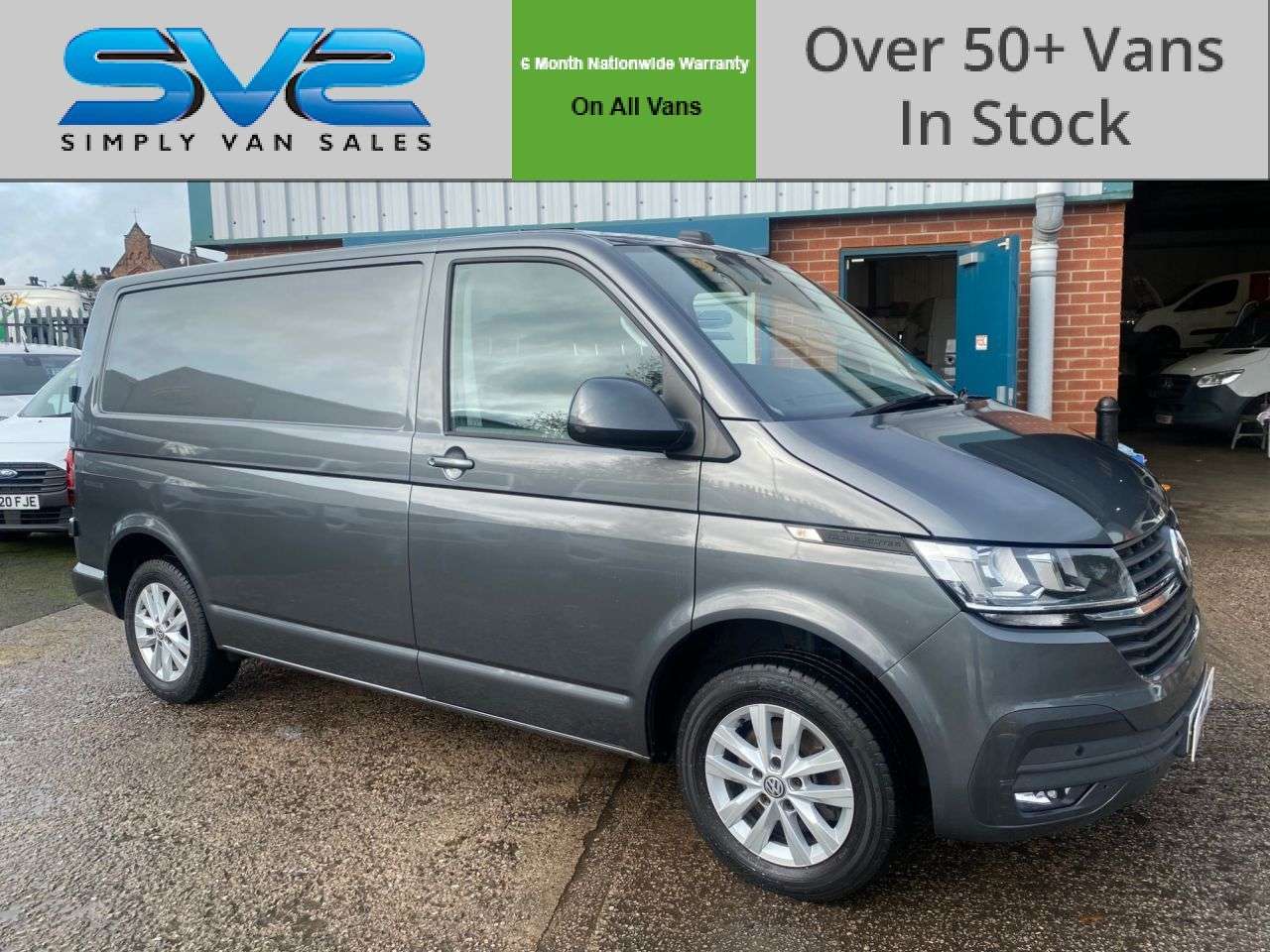 A 2021 VOLKSWAGEN TRANSPORTER 2.0 TDI T28 SWB HIGHLINE 6SPD 150BHP WITH AIRCON METALLIC GREY A 2021 VOLKSWAGEN TRANSPORTER 2.0 TDI T28 SWB HIGHLINE 6SPD 150BHP WITH AIRCON METALLIC GREY