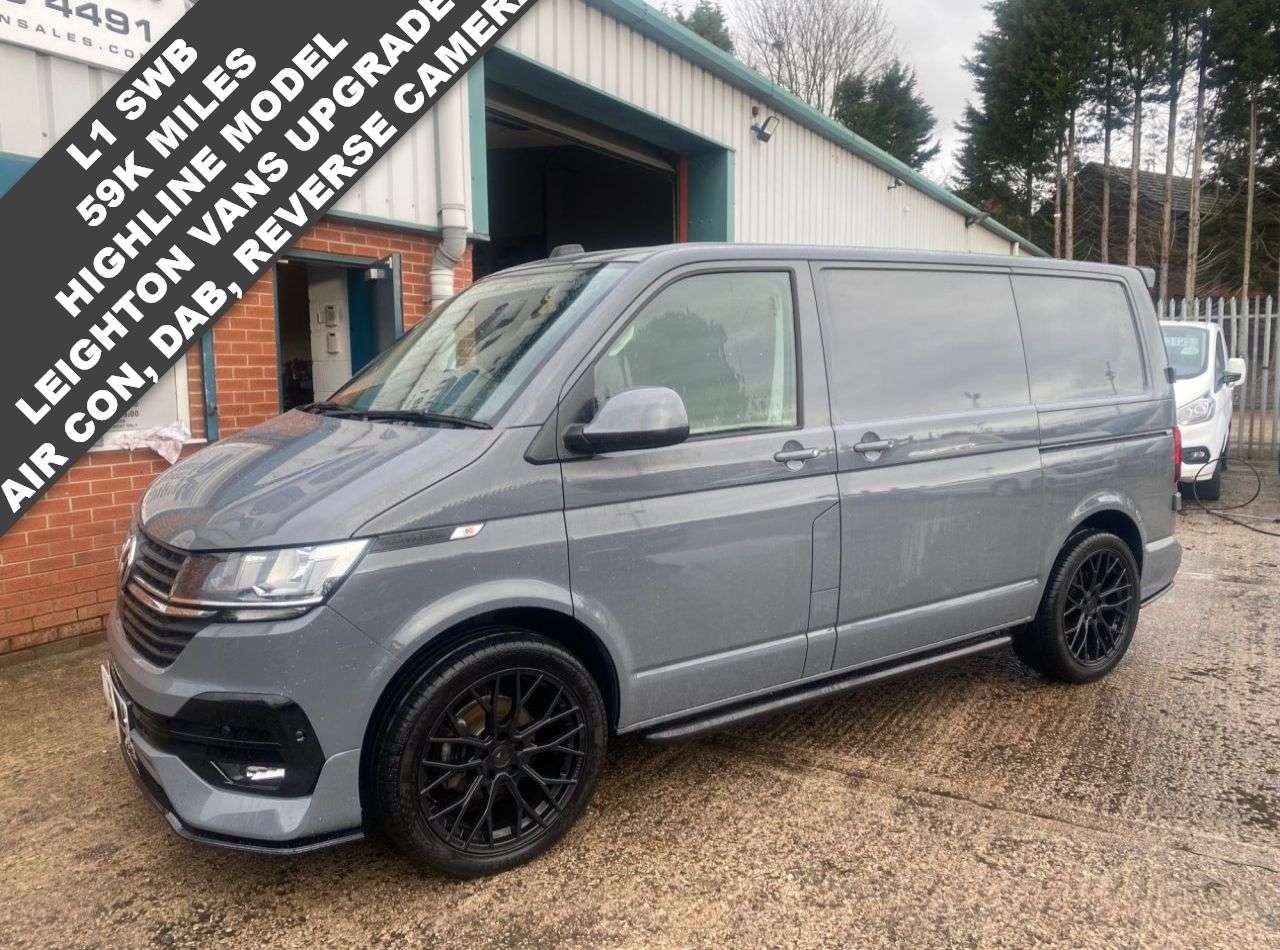 A 2021 VOLKSWAGEN TRANSPORTER 6SPD 150BHP SWB T28 PURE GREY HIGHLINE LEIGHTON SPORT PACK *** FREE MAINLAN A 2021 VOLKSWAGEN TRANSPORTER 6SPD 150BHP SWB T28 PURE GREY HIGHLINE LEIGHTON SPORT PACK *** FREE MAINLAN
