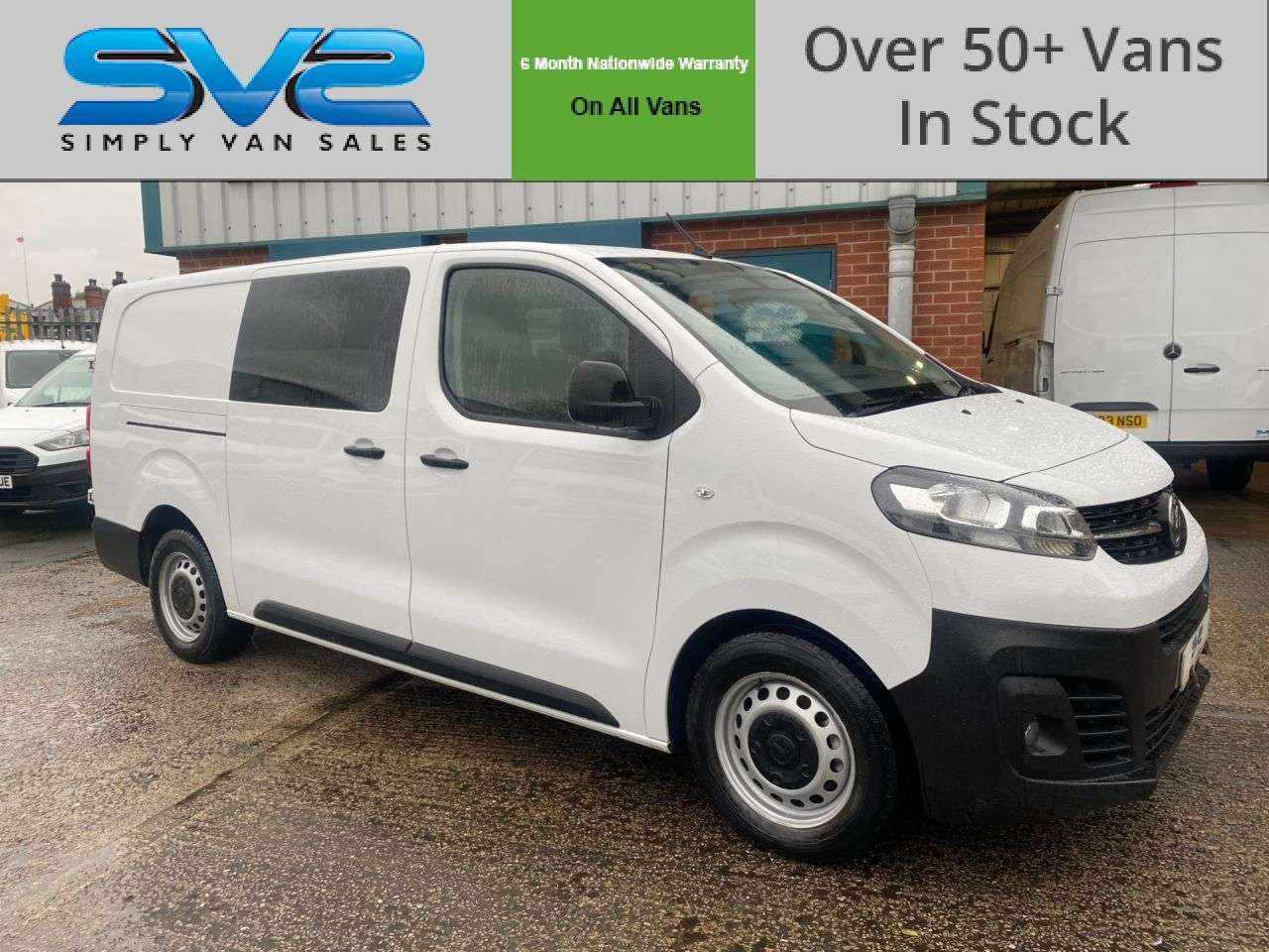 A 2022 VAUXHALL VIVARO 2.0 FACTORY 6 SEAT L2 LWB DYNAMIC EURO 6 CREW VAN A/C 44K MILES A 2022 VAUXHALL VIVARO 2.0 FACTORY 6 SEAT L2 LWB DYNAMIC EURO 6 CREW VAN A/C 44K MILES