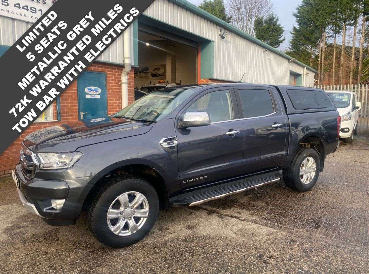 A 2021 FORD RANGER 2.0 5 SEAT AUTO 4WD LIMITED DOUBLE CAB PICK UP 4X4 72K MILES *** FREE MAINL A 2021 FORD RANGER 2.0 5 SEAT AUTO 4WD LIMITED DOUBLE CAB PICK UP 4X4 72K MILES *** FREE MAINL