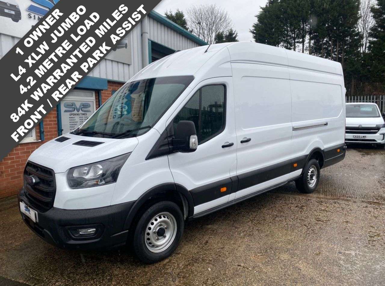 A 2023 FORD TRANSIT L4 XLWB JUMBO RWD T350 EURO 6 LEADER 84K MILES *CLEAN* A 2023 FORD TRANSIT L4 XLWB JUMBO RWD T350 EURO 6 LEADER 84K MILES *CLEAN*