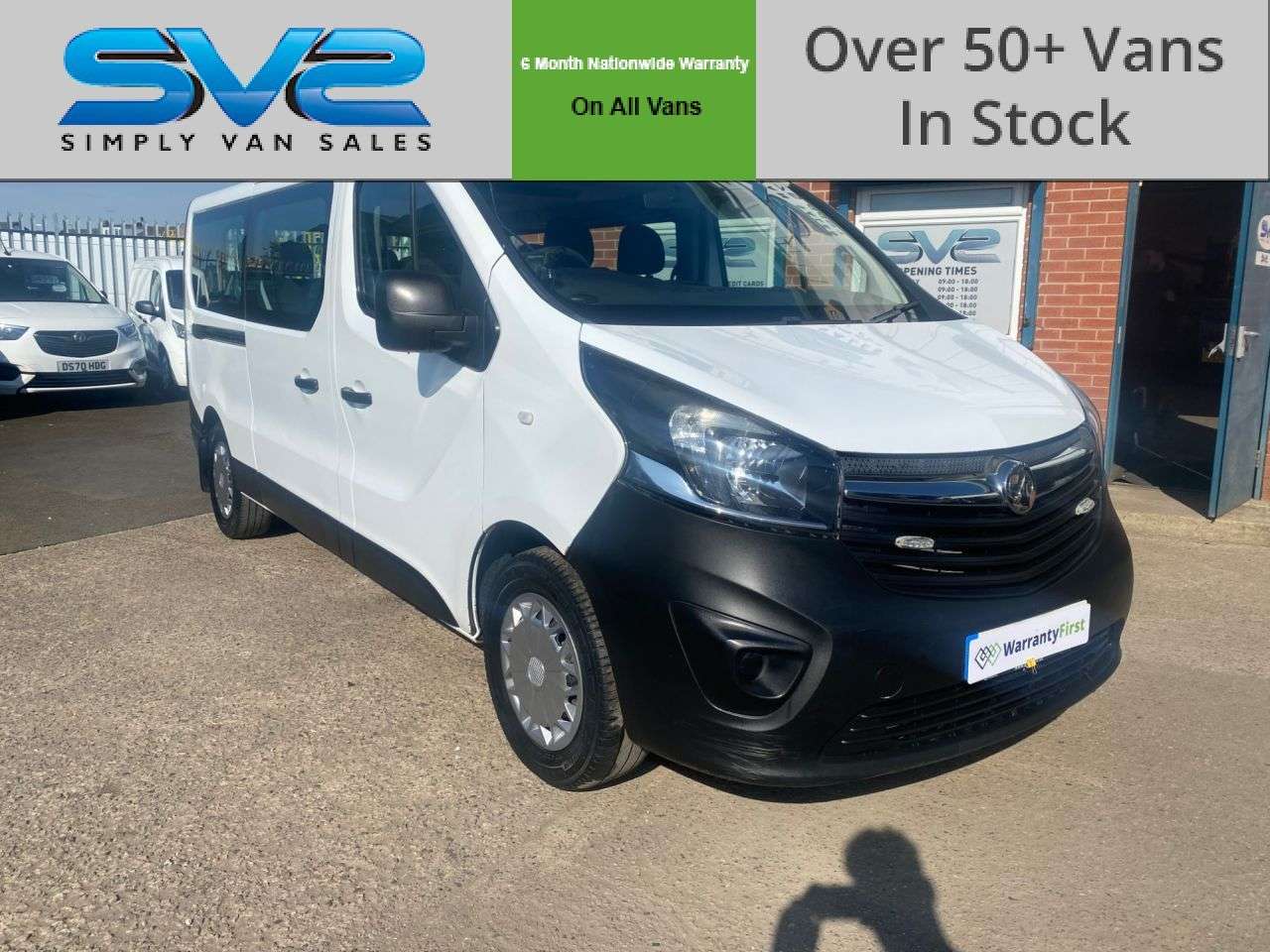 A 2017 VAUXHALL VIVARO 1.6 CDTi 2900 BiTurbo 9 SEATER MINIBUS WITH LOW 63,000 MILES A 2017 VAUXHALL VIVARO 1.6 CDTi 2900 BiTurbo 9 SEATER MINIBUS WITH LOW 63,000 MILES