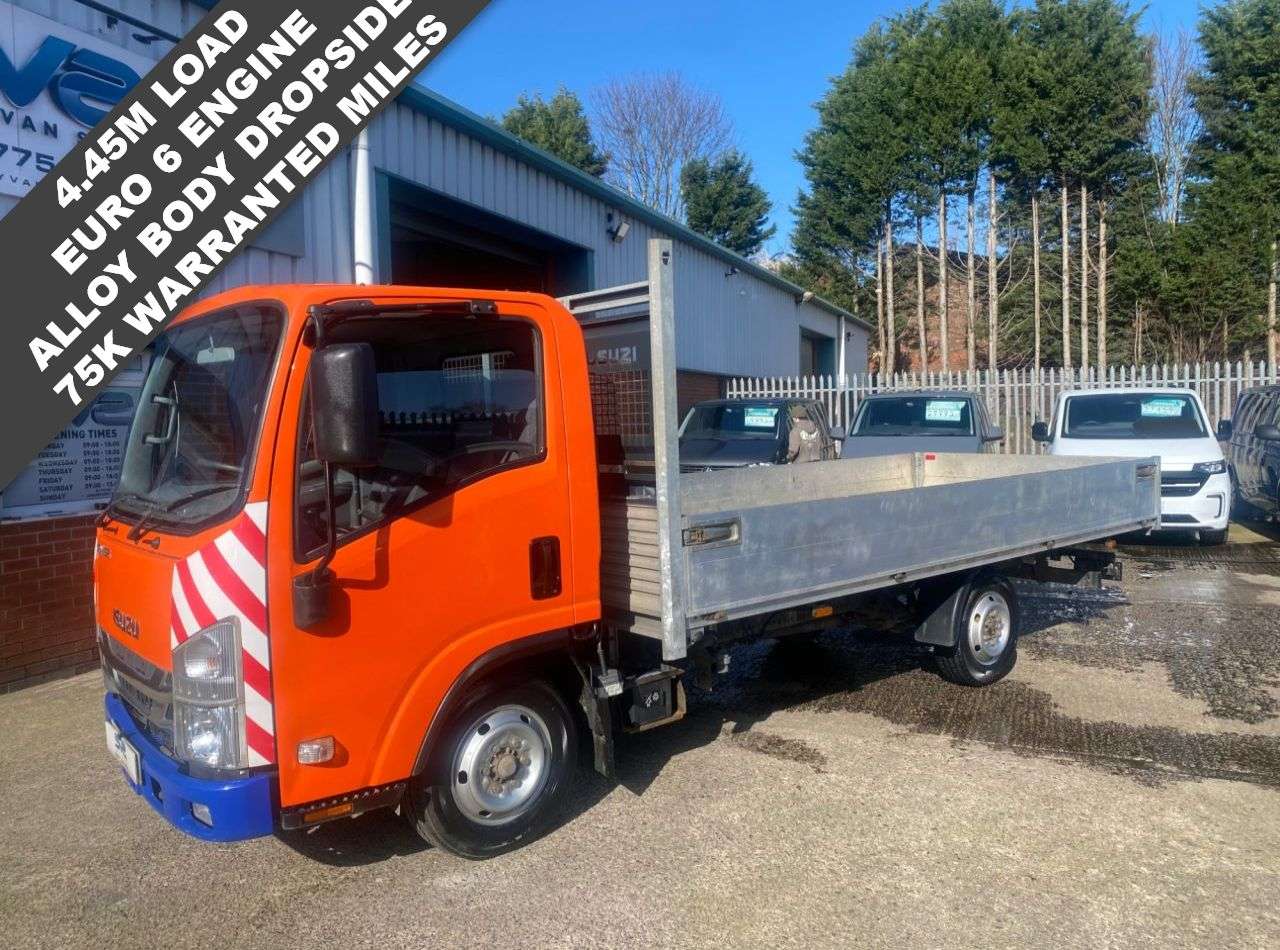 A 2020 ISUZU GRAFTER 1.9D N35 EURO 6 ALLOY BODY DROPSIDE 75K MILES 4.45M LOAD A 2020 ISUZU GRAFTER 1.9D N35 EURO 6 ALLOY BODY DROPSIDE 75K MILES 4.45M LOAD