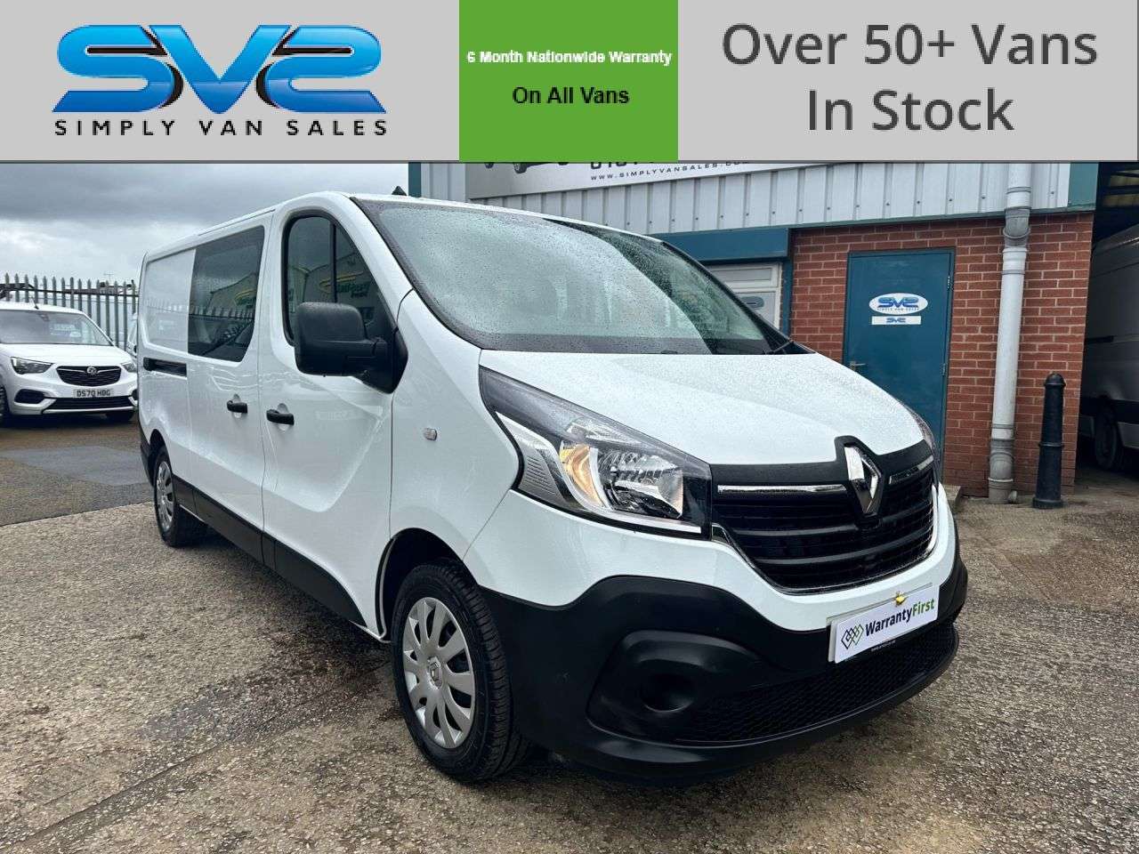 A 2021 RENAULT TRAFIC CREW CAB KOMBI VAN 6 SEATER LWB 120bhp 6 SPEED EURO 6, 17,000 MILES A 2021 RENAULT TRAFIC CREW CAB KOMBI VAN 6 SEATER LWB 120bhp 6 SPEED EURO 6, 17,000 MILES