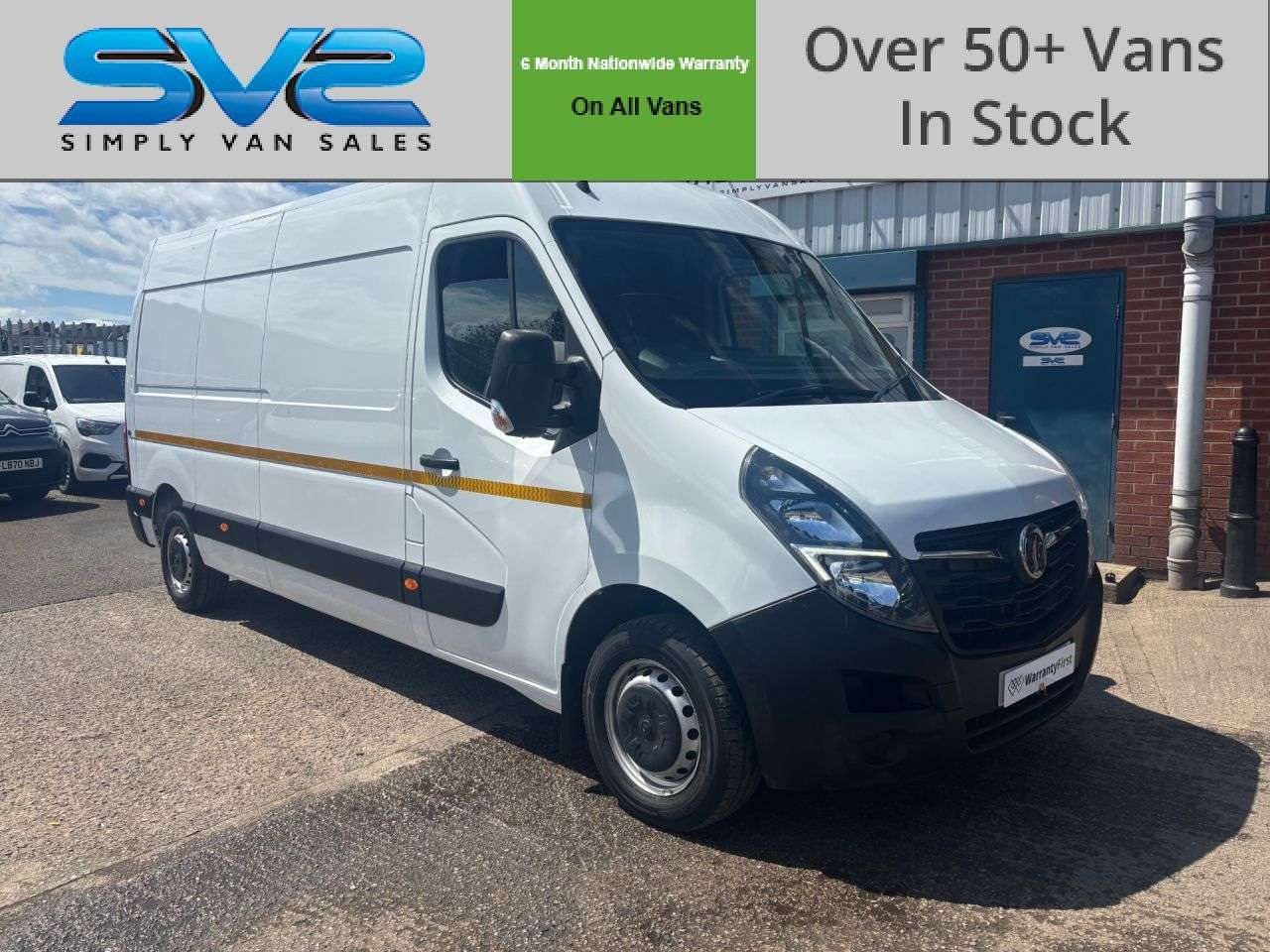 A 2021 VAUXHALL MOVANO 2.3 CDTi 3500 LWB MED/ROOF L3 H2 EURO 6 (135BHP) CLEAN VAN A 2021 VAUXHALL MOVANO 2.3 CDTi 3500 LWB MED/ROOF L3 H2 EURO 6 (135BHP) CLEAN VAN