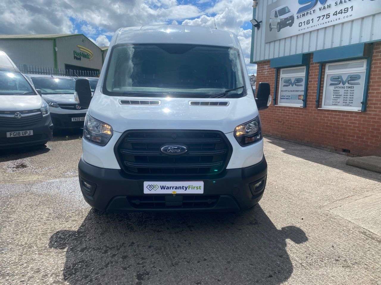 A 2023 FORD TRANSIT 350 LWB L3 H2 Euro 6 (130 bhp) WITH 78K MILES GOOD CLEAN CONDITION A 2023 FORD TRANSIT 350 LWB L3 H2 Euro 6 (130 bhp) WITH 78K MILES GOOD CLEAN CONDITION