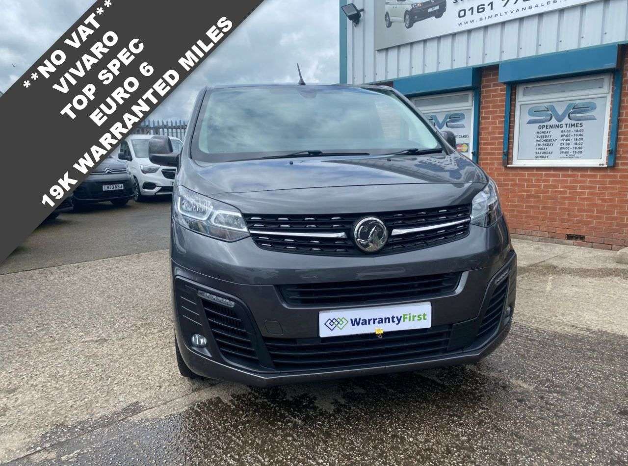 A 2021 VAUXHALL VIVARO 1.5 Turbo D GRIFFIN L1 H1 EURO6 (120 bhp) LOW 19K MILES TOP OF RANGE WITH N A 2021 VAUXHALL VIVARO 1.5 Turbo D GRIFFIN L1 H1 EURO6 (120 bhp) LOW 19K MILES TOP OF RANGE WITH N