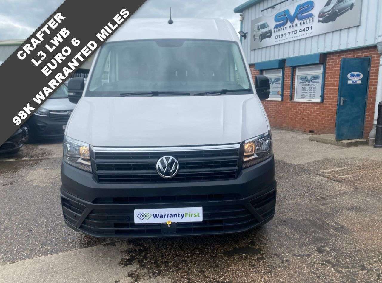 A 2022 VOLKSWAGEN CRAFTER 2.0 TDI CR35 TRENDLINE LWB HIGH ROOF EURO 6 (140bhp) TOP SPEC A 2022 VOLKSWAGEN CRAFTER 2.0 TDI CR35 TRENDLINE LWB HIGH ROOF EURO 6 (140bhp) TOP SPEC