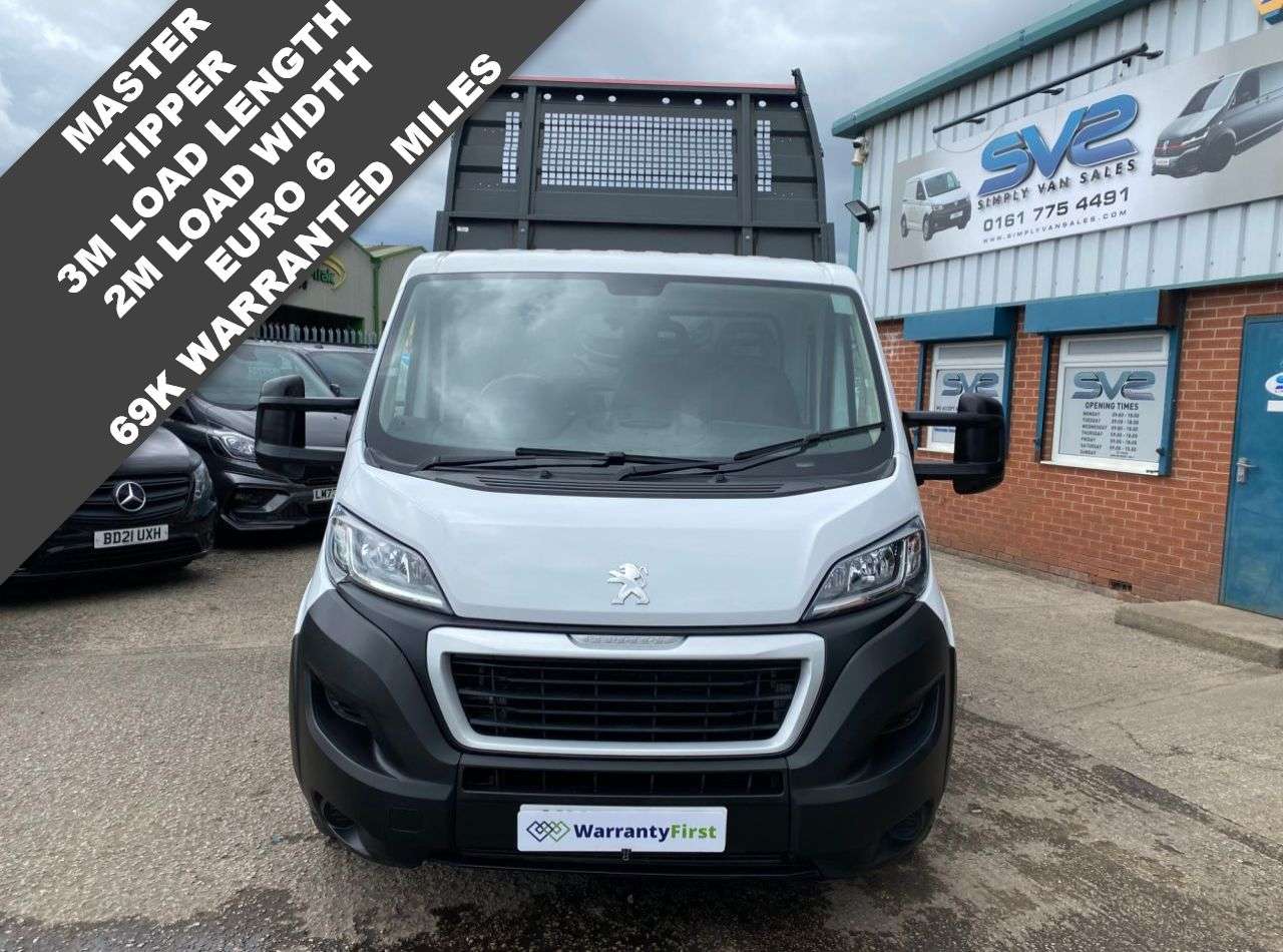 A 2022 PEUGEOT BOXER 2.2 BlueHDi 335 BUILT FOR BUSINESS ALLOY TIPPER L2 EURO 6 140bhp A 2022 PEUGEOT BOXER 2.2 BlueHDi 335 BUILT FOR BUSINESS ALLOY TIPPER L2 EURO 6 140bhp