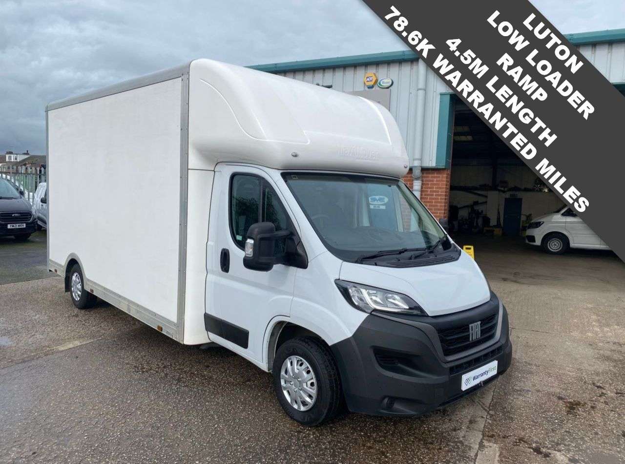 A 2024 FIAT DUCATO LOW LOADER LUTON RARE SPEC BIKE DELIVERY OR REMOVAL VAN EURO 6 140bhp A 2024 FIAT DUCATO LOW LOADER LUTON RARE SPEC BIKE DELIVERY OR REMOVAL VAN EURO 6 140bhp