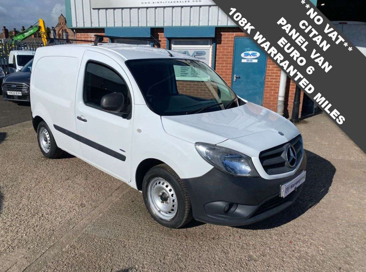 A 2016 MERCEDES-BENZ CITAN 1.5 109 CDI PANEL VAN EURO 6 L2 90bhp WITH NO VAT!! A 2016 MERCEDES-BENZ CITAN 1.5 109 CDI PANEL VAN EURO 6 L2 90bhp WITH NO VAT!!