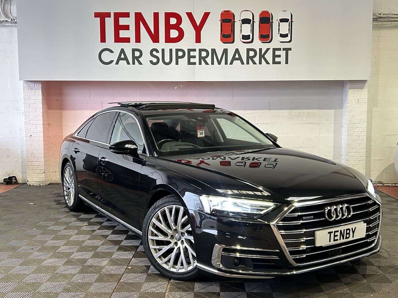 A 2018 AUDI A8 3.0 TDI V6 50 Saloon 4dr Diesel Tiptronic quattro Euro 6 (s/s) (286 ps) A 2018 AUDI A8 3.0 TDI V6 50 Saloon 4dr Diesel Tiptronic quattro Euro 6 (s/s) (286 ps)