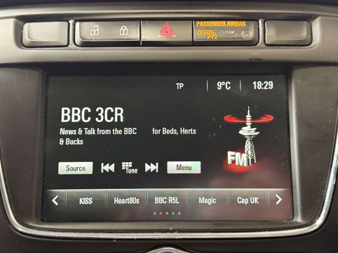 2016 VAUXHALL ZAFIRA TOURER 2016 VAUXHALL ZAFIRA TOURER