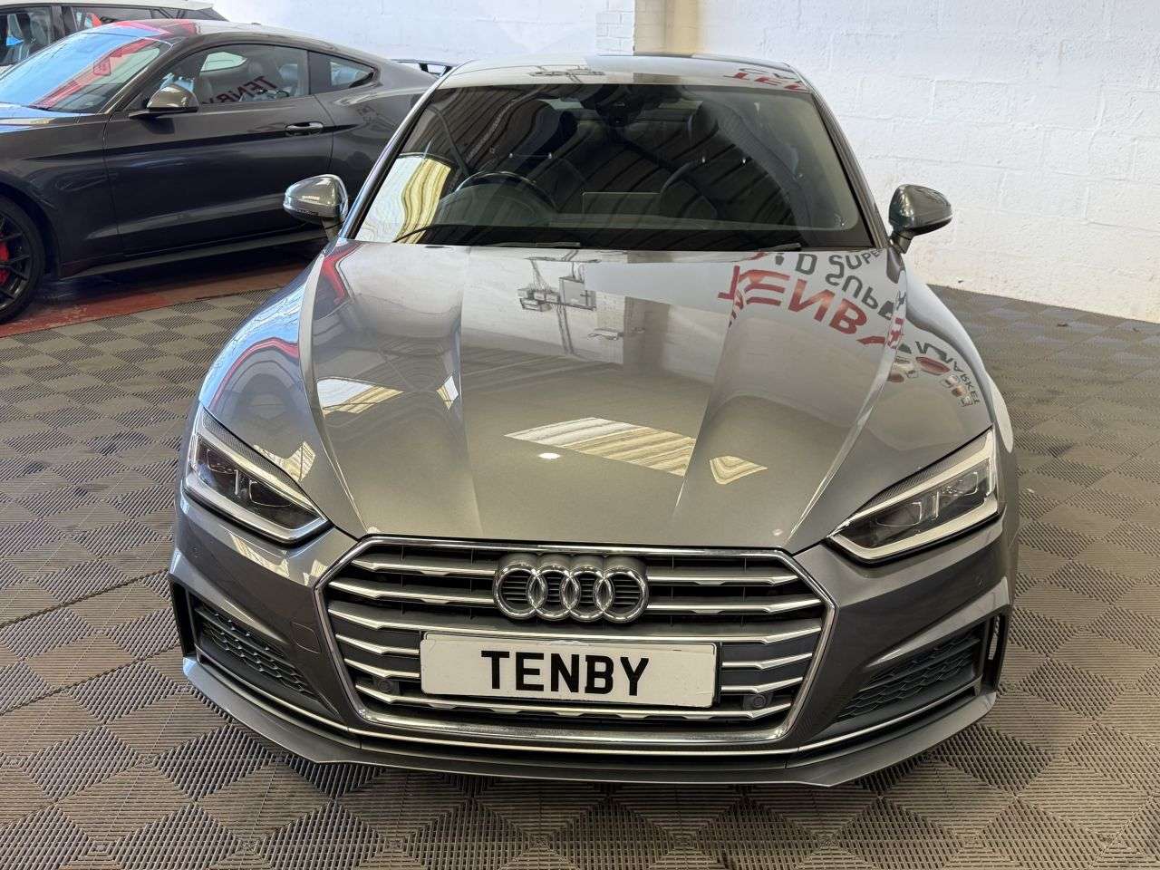 A 2018 AUDI A5 2.0 TFSI S line Coupe 2dr Petrol S Tronic Euro 6 (s/s) (190 ps) FLAT BOTTOM A 2018 AUDI A5 2.0 TFSI S line Coupe 2dr Petrol S Tronic Euro 6 (s/s) (190 ps) FLAT BOTTOM
