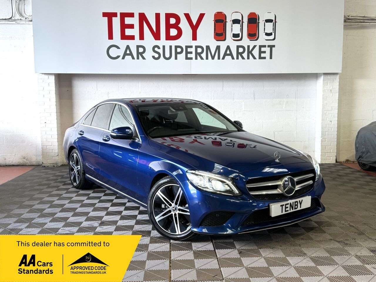 A 2019 MERCEDES-BENZ C-CLASS 1.5 C200 MHEV EQ Boost Sport (Premium) Saloon 4dr Petrol G-Tronic+ Euro 6 ( A 2019 MERCEDES-BENZ C-CLASS 1.5 C200 MHEV EQ Boost Sport (Premium) Saloon 4dr Petrol G-Tronic+ Euro 6 (